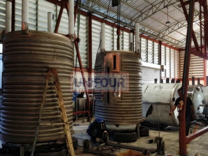 Fabrication heatingtank - รับงานสร้าง ติดตั้ง ท่อ ถัง โครงสร้าง - ยูนิโฟร์ เอ็นจิเนียริ่ง