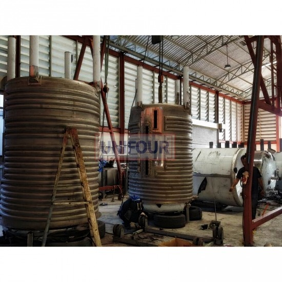 รับงานสร้าง ติดตั้ง ท่อ ถัง โครงสร้าง - ยูนิโฟร์ เอ็นจิเนียริ่ง - ติดตั้งระบบ Fabrication heating tank