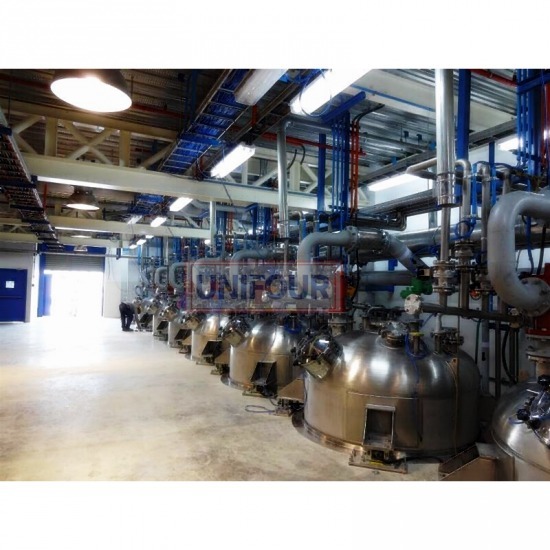 รับติดตั้งเครื่อง และงานเดินระบบท่อ - ยูนิโฟร์ เอ็นจิเนียริ่ง - งานติดตั้ง Mixing Tank and Piping