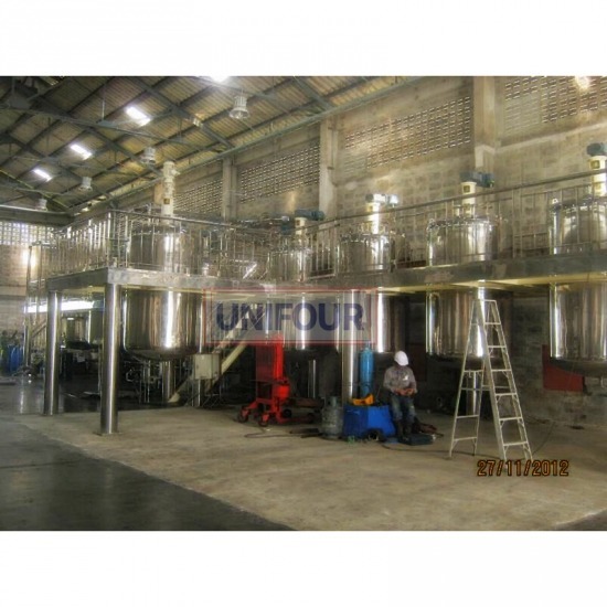 รับสร้างถังอุตสาหกรรม งานเดินระบบท่อ - ยูนิโฟร์ - รับผลิตถังแรงดัน Pressure Vessel Tank