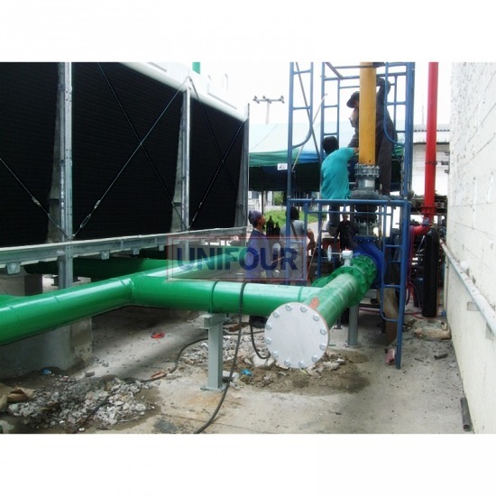 รับงานสร้าง ติดตั้ง ท่อ ถัง โครงสร้าง - ยูนิโฟร์ เอ็นจิเนียริ่ง - รับวางระบบท่อน้ำประปาโรงงาน